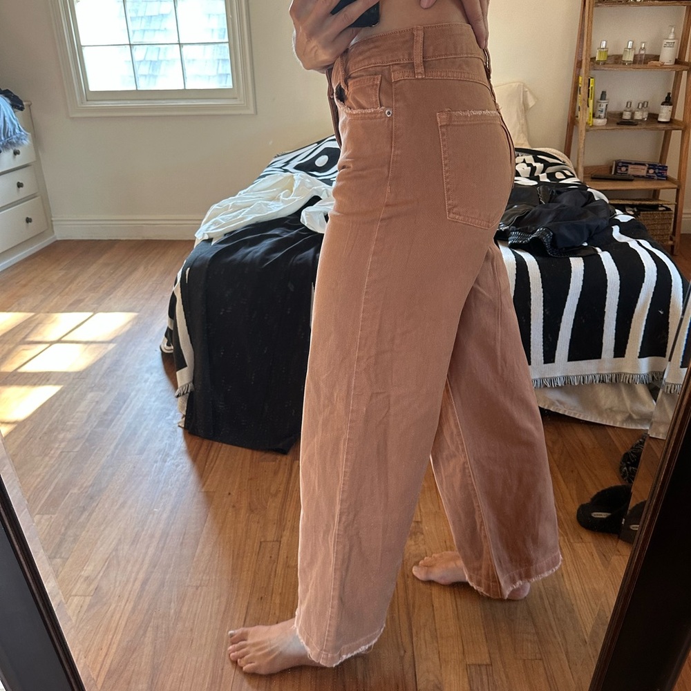Forever 21 Rust/Brown Wide-Leg Pants - Picture 3 of 8